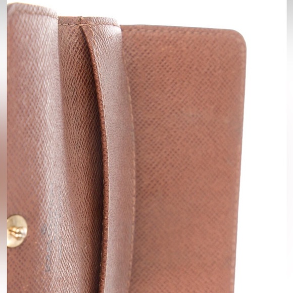 Louis Vuitton LV Coated Canvas Monogram Logo 3 Key Holder Wallet Cardholder - Picture 4 of 15